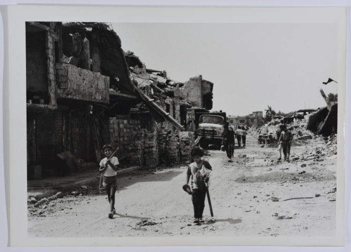 Children in a Palestinian Refugee Camp, Lebanon, 1987