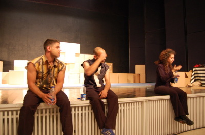 من عرض "لوين" الذي قدمته "مدرسة سيرك فلسطين"