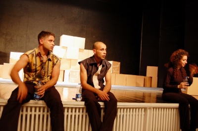 من عرض "لوين" الذي قدمته "مدرسة سيرك فلسطين"