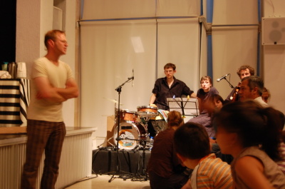 من عرض "لوين" الذي قدمته "مدرسة سيرك فلسطين"