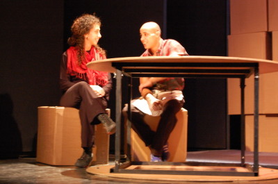 من عرض "لوين" الذي قدمته "مدرسة سيرك فلسطين"