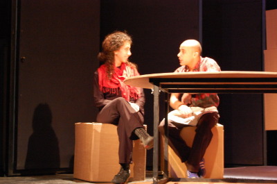 من عرض "لوين" الذي قدمته "مدرسة سيرك فلسطين"