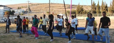 A Photograph of the PCS "Mobile Circus" Show, 2010