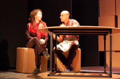 من عرض "لوين" الذي قدمته "مدرسة سيرك فلسطين"