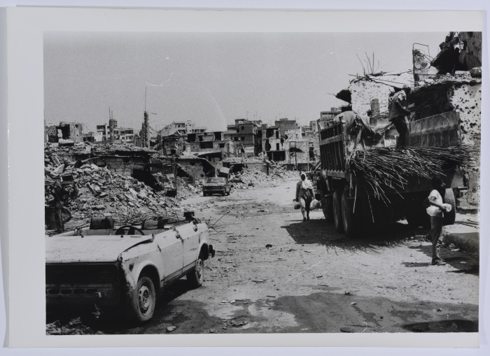 The Public Street, Shatila Camp, 1987 
