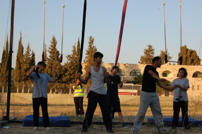 A Photograph of the PCS "Mobile Circus" Show, 2010