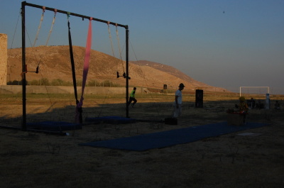 A Photograph of the PCS "Mobile Circus" Show, 2010