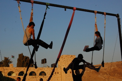A Photograph of the PCS "Mobile Circus" Show, 2010