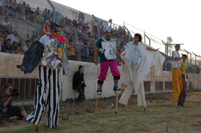 A Photograph of the PCS "Mobile Circus" Show, 2010