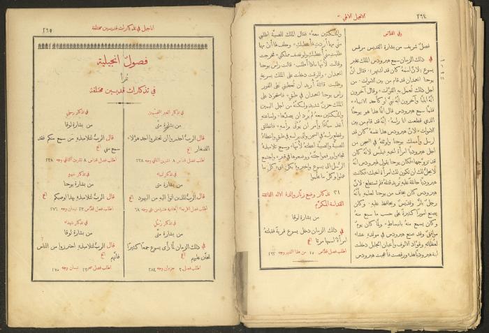 الإنجيل الإلهي الشريف، القدس، 19 كانون الثاني 1903