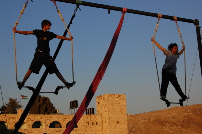 A Photograph of the PCS "Mobile Circus" Show, 2010