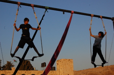 A Photograph of the PCS "Mobile Circus" Show, 2010