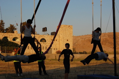 A Photograph of the PCS "Mobile Circus" Show, 2010