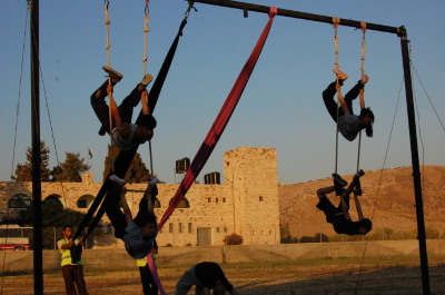 A Photograph of the PCS "Mobile Circus" Show, 2010