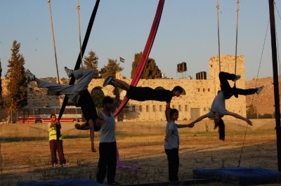 A Photograph of the PCS "Mobile Circus" Show, 2010