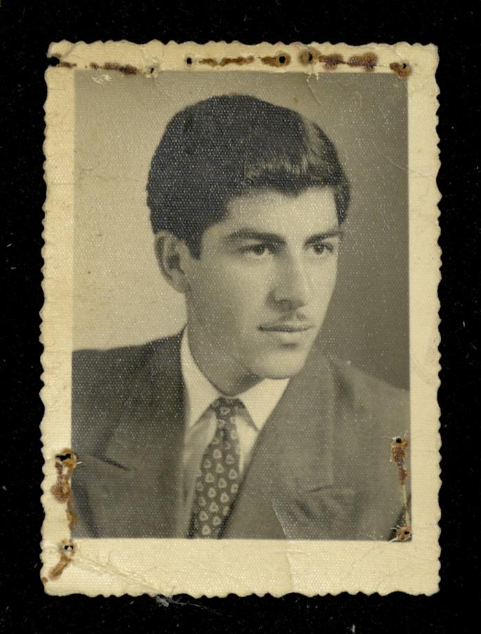 “The Secondary School Certificate for Boys” for Tawfiq Abdel Karim, Issued by the Bethlehem School, July 1958