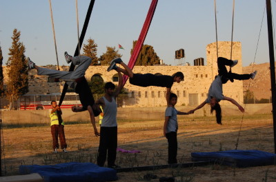 A Photograph of the PCS "Mobile Circus" Show, 2010