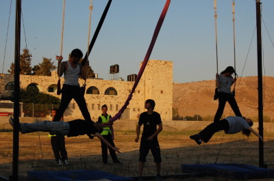 A Photograph of the PCS "Mobile Circus" Show, 2010