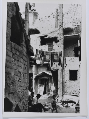The Road to Shatila Camp Hospital, 1987 