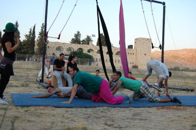 A Photograph of the PCS "Mobile Circus" Show, 2010