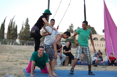 A Photograph of the PCS "Mobile Circus" Show, 2010