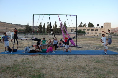 A Photograph of the PCS "Mobile Circus" Show, 2010