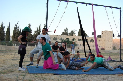A Photograph of the PCS "Mobile Circus" Show, 2010