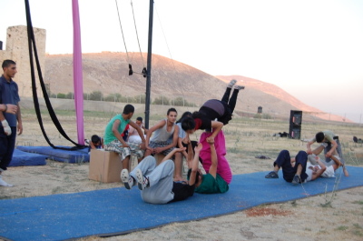 A Photograph of the PCS "Mobile Circus" Show, 2010