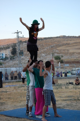 A Photograph of the PCS "Mobile Circus" Show, 2010