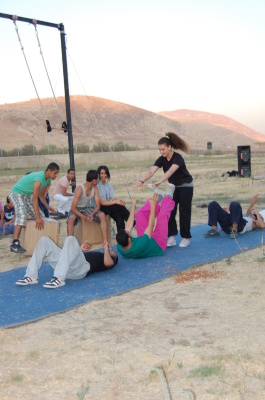 A Photograph of the PCS "Mobile Circus" Show, 2010