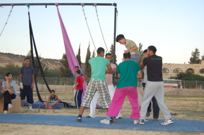 A Photograph of the PCS "Mobile Circus" Show, 2010
