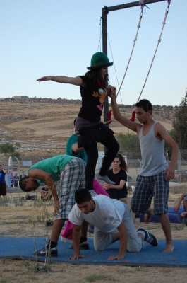 A Photograph of the PCS "Mobile Circus" Show, 2010