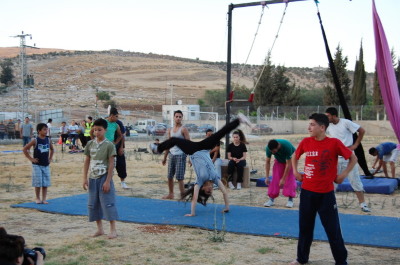 A Photograph of the PCS "Mobile Circus" Show, 2010