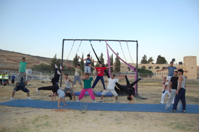 A Photograph of the PCS "Mobile Circus" Show, 2010