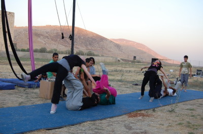 A Photograph of the PCS "Mobile Circus" Show, 2010