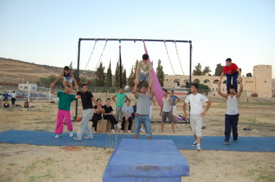 A Photograph of the PCS "Mobile Circus" Show, 2010