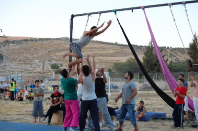 A Photograph of the PCS "Mobile Circus" Show, 2010