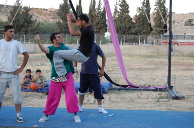 A Photograph of the PCS "Mobile Circus" Show, 2010