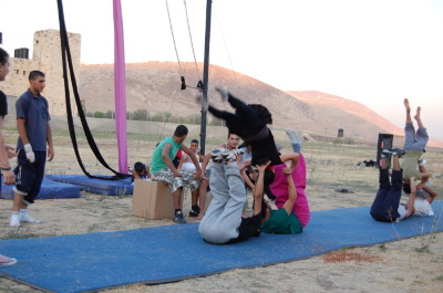 A Photograph of the PCS "Mobile Circus" Show, 2010
