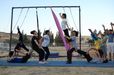A Photograph of the PCS "Mobile Circus" Show, 2010