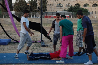 A Photograph of the PCS "Mobile Circus" Show, 2010