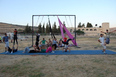 A Photograph of the PCS "Mobile Circus" Show, 2010