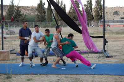 A Photograph of the PCS "Mobile Circus" Show, 2010