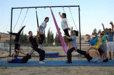 A Photograph of the PCS "Mobile Circus" Show, 2010