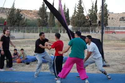 A Photograph of the PCS "Mobile Circus" Show, 2010