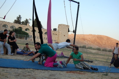 A Photograph of the PCS "Mobile Circus" Show, 2010