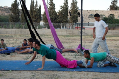 A Photograph of the PCS "Mobile Circus" Show, 2010