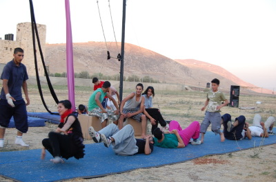 A Photograph of the PCS "Mobile Circus" Show, 2010