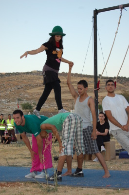 A Photograph of the PCS "Mobile Circus" Show, 2010