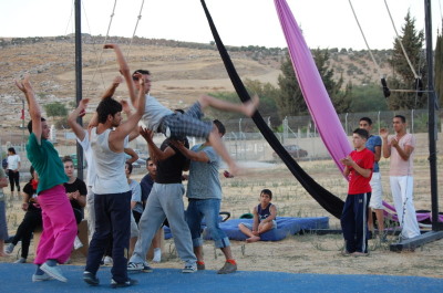 A Photograph of the PCS "Mobile Circus" Show, 2010